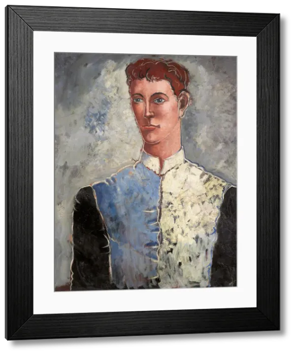 Framed Print : The jockey, c1926-1927. Creator: Christopher Wood Framed Print : The jockey, c1926-1927. Creator: Christopher Wood