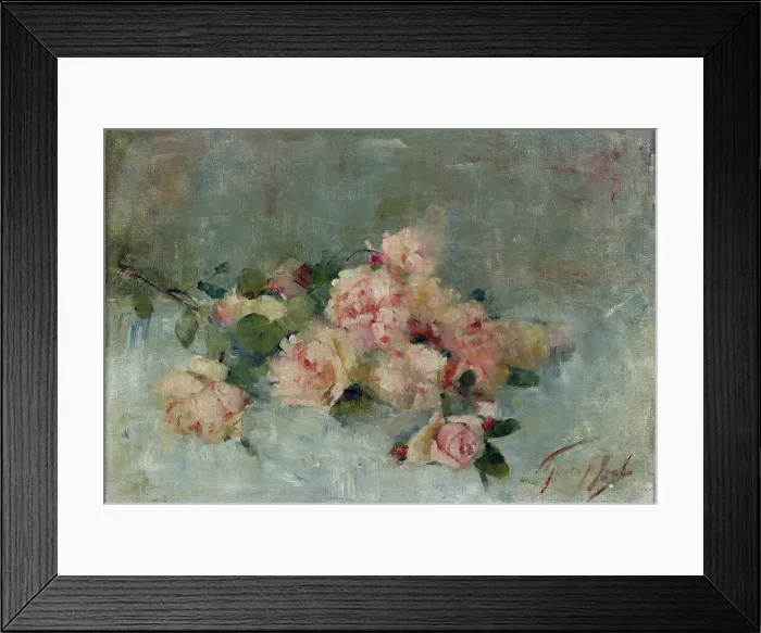Framed Print : Roses, c1895. Creator: Grace Joel Framed Print : Roses, c1895. Creator: Grace Joel