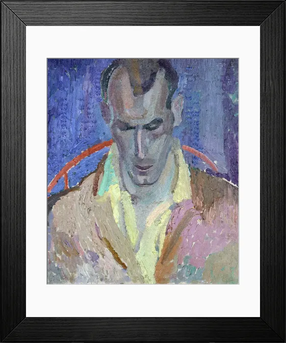Framed Print : Portrait of Arthur Lett-Haines, 1920. Creator: Frances Hodgkins Framed Print : Portrait of Arthur Lett-Haines, 1920. Creator: Frances Hodgkins