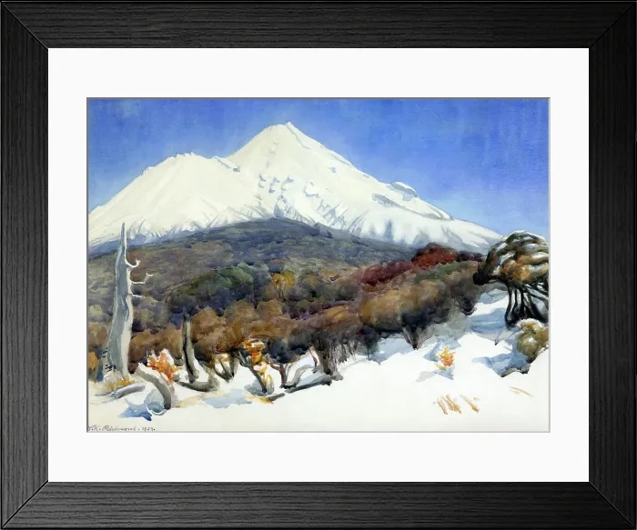 Framed Print : Mount Egmont, 1929. Creator: Dorothy Kate Richmond Framed Print : Mount Egmont, 1929. Creator: Dorothy Kate Richmond