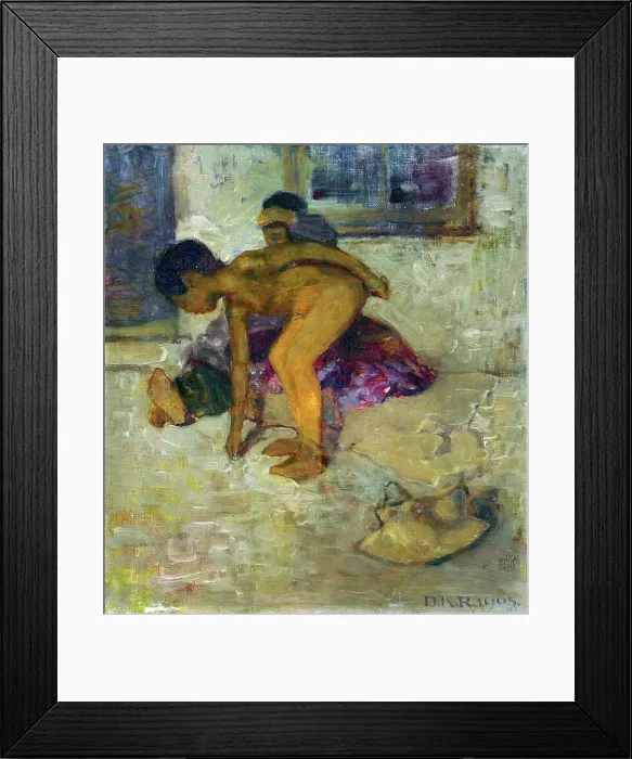 Framed Print : Purple and bronze, 1905. Creator: Dorothy Kate Richmond Framed Print : Purple and bronze, 1905. Creator: Dorothy Kate Richmond