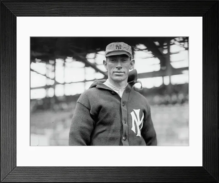 Framed Print : Harry Wolter, New York AL (baseball), 1911. Creator: Bain News Service Framed Print : Harry Wolter, New York AL (baseball), 1911. Creator: Bain News Service
