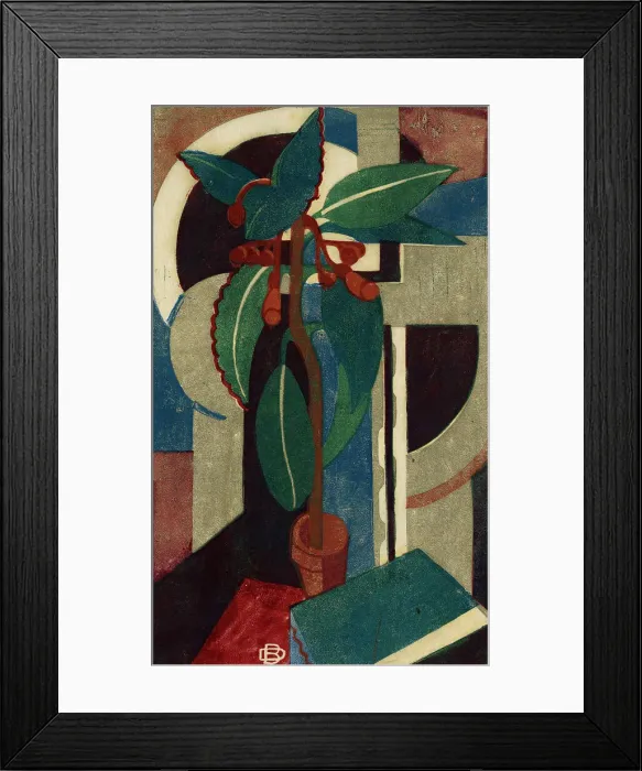 Framed Print : The pot plant, 1933. Creator: Dorrit Black Framed Print : The pot plant, 1933. Creator: Dorrit Black