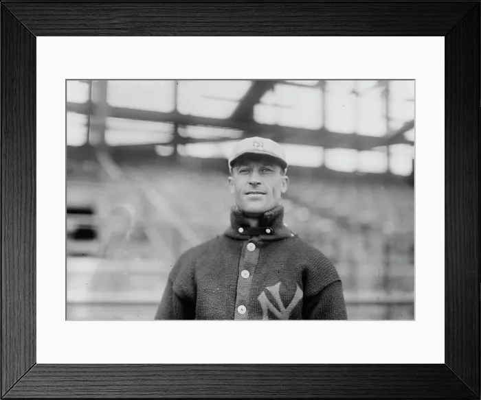 Framed Print : Roy Hartzell, New York AL (baseball), 1912. Creator: Bain News Service Framed Print : Roy Hartzell, New York AL (baseball), 1912. Creator: Bain News Service