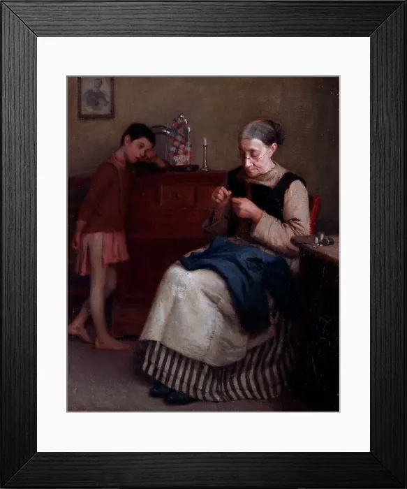 Framed Print : His only pair, c1912. Creator: Frederick Bauhof Framed Print : His only pair, c1912. Creator: Frederick Bauhof