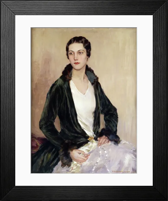 Framed Print : Miss Edith Bryant, c1931. Creator: Annie Elizabeth Kelly Framed Print : Miss Edith Bryant, c1931. Creator: Annie Elizabeth Kelly