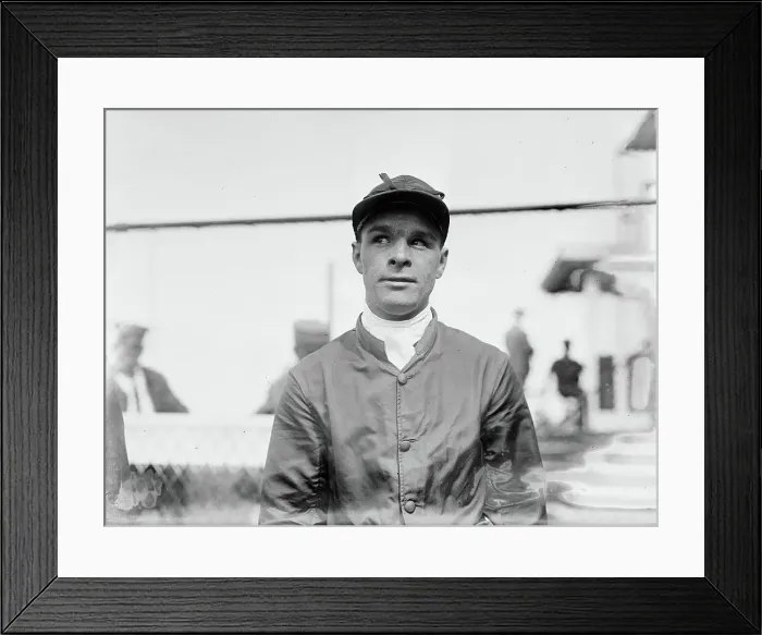 Framed Print : McTaggart (jockey?), between c1910 and c1915. Creator: Bain News Service Framed Print : McTaggart (jockey?), between c1910 and c1915. Creator: Bain News Service