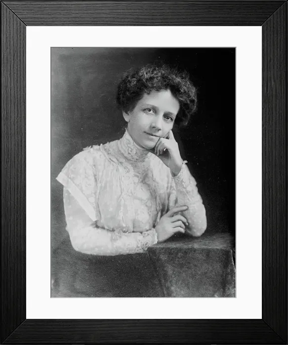 Framed Print : Mrs. Albion Fellows Bacon, between c1910 and c1915. Creator: Bain News Service Framed Print : Mrs. Albion Fellows Bacon, between c1910 and c1915. Creator: Bain News Service