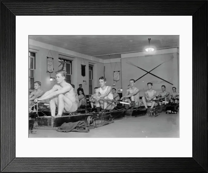 Framed Print : Columbia Crew Practice 1 / 19 / 14, 1914. Creator: Bain News Service Framed Print : Columbia Crew Practice 1 / 19 / 14, 1914. Creator: Bain News Service