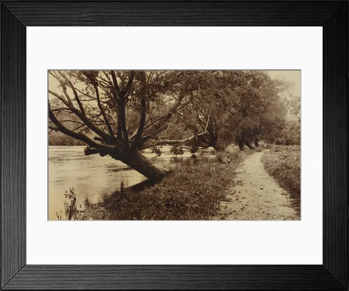 Framed Print : By the Waikato, 1916. Creator: ECI Framed Print : By the Waikato, 1916. Creator: ECI
