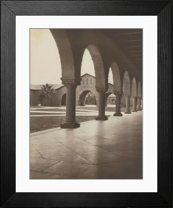 Framed Print : Stanford University, California, U.S.A. 1918-1920s. Creator: Eunice Harriett Garlick Framed Print : Stanford University, California, U.S.A. 1918-1920s. Creator: Eunice Harriett Garlick