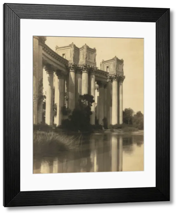 Framed Print : Palace of Fine Arts, San Francisco, 1918-1920s. Creator: Eunice Harriett Garlick
