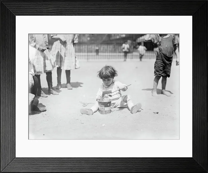 Framed Print : N.Y. Playground, between c1910 and c1915. Creator: Bain News Service Framed Print : N.Y. Playground, between c1910 and c1915. Creator: Bain News Service