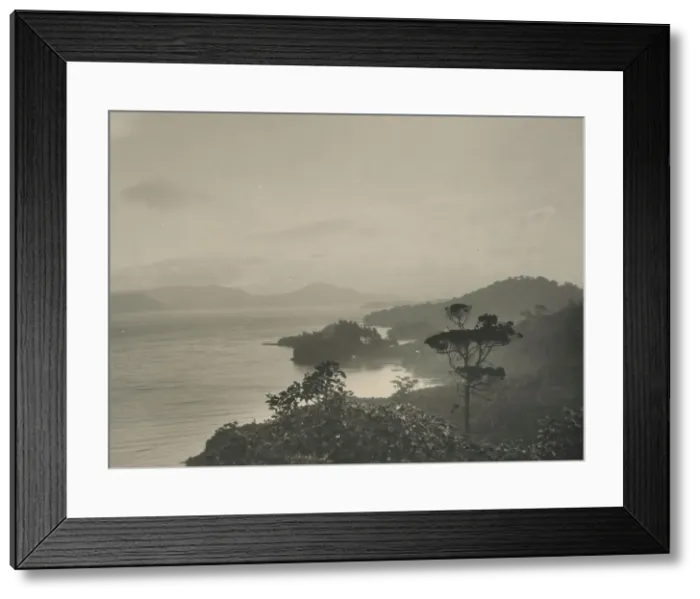 Framed Print : Evening - looking up Paterson's Inlet, Stewart Island, c1924. Creator: Eunice Harriett Garlick Framed Print : Evening - looking up Paterson's Inlet, Stewart Island, c1924. Creator: Eunice Harriett Garlick