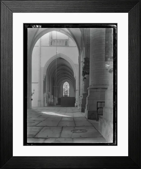Framed Print : St Bavokerk, Haarlem, the Netherlands, 1906-1917. Creator: George Crombie Framed Print : St Bavokerk, Haarlem, the Netherlands, 1906-1917. Creator: George Crombie
