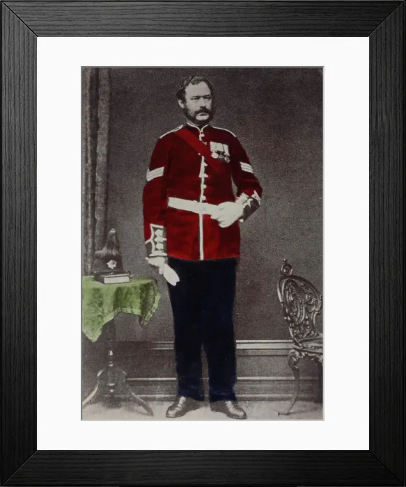 Framed Print : Sergeant John Murray, V.C. 68th regiment, c1900. Creator: William Francis Gordon Framed Print : Sergeant John Murray, V.C. 68th regiment, c1900. Creator: William Francis Gordon