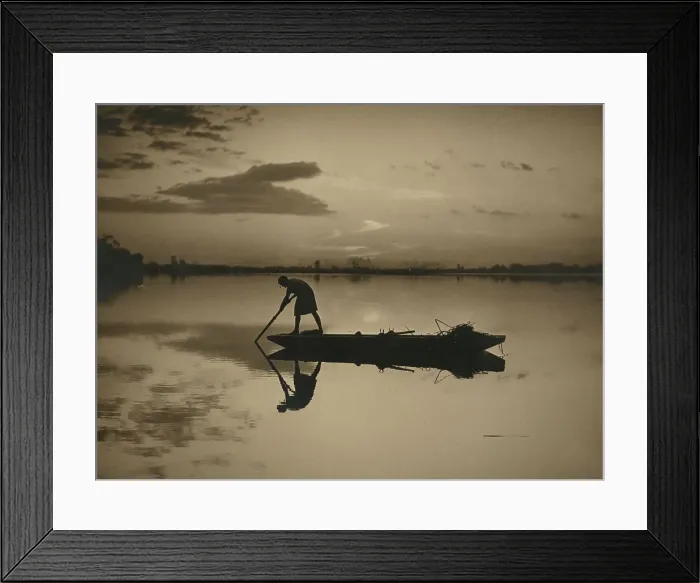 Framed Print : Summer eve, 1929. Creator: Henry Edward Gaze Framed Print : Summer eve, 1929. Creator: Henry Edward Gaze