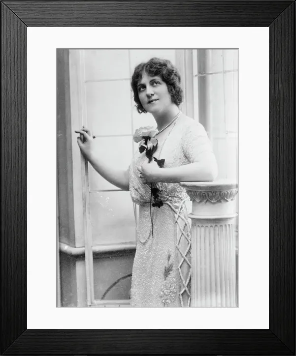 Framed Print : Virginia Schaeffer, between c1910 and c1915. Creator: Bain News Service Framed Print : Virginia Schaeffer, between c1910 and c1915. Creator: Bain News Service