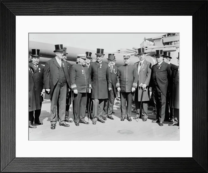 Framed Print : Rudder, Osterhaus, Barry G.T. Wilson, Hill, Smith, Waldo, between c1910 and c1915. Creator: Bain News Service Framed Print : Rudder, Osterhaus, Barry G.T. Wilson, Hill, Smith, Waldo, between c1910 and c1915. Creator: Bain News Service