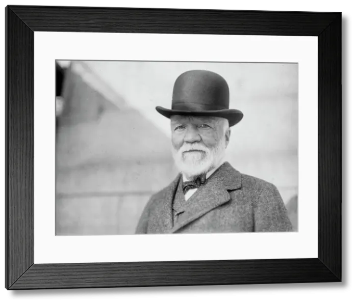 Framed Print : Andrew Carnegie, 1913. Creator: Bain News Service Framed Print : Andrew Carnegie, 1913. Creator: Bain News Service