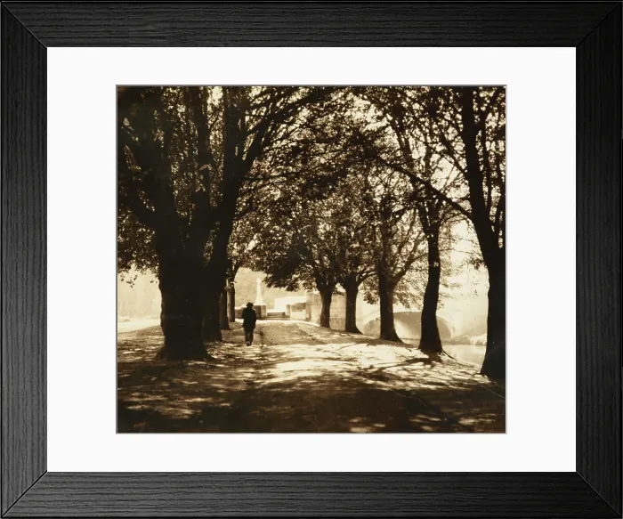 Framed Print : Summer lunchtime. Creator: John Johnson Framed Print : Summer lunchtime. Creator: John Johnson