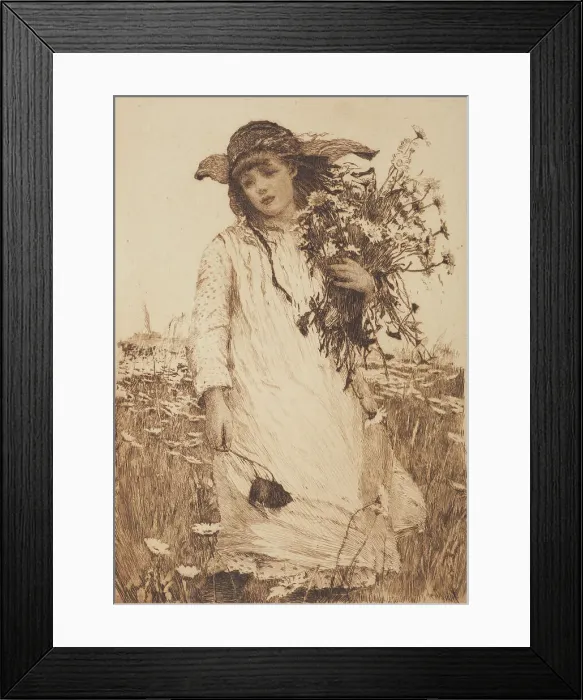Framed Print : Meadowsweet, c.1889. Creator: Lionel Percy Smythe Framed Print : Meadowsweet, c.1889. Creator: Lionel Percy Smythe