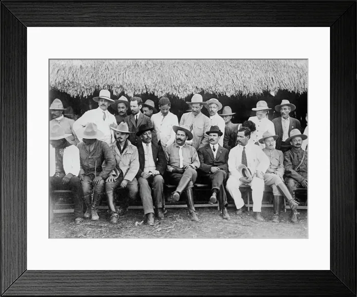 Framed Print : Gen. Luis Blanco & staff, between c1910 and c1915. Creator: Bain News Service Framed Print : Gen. Luis Blanco & staff, between c1910 and c1915. Creator: Bain News Service
