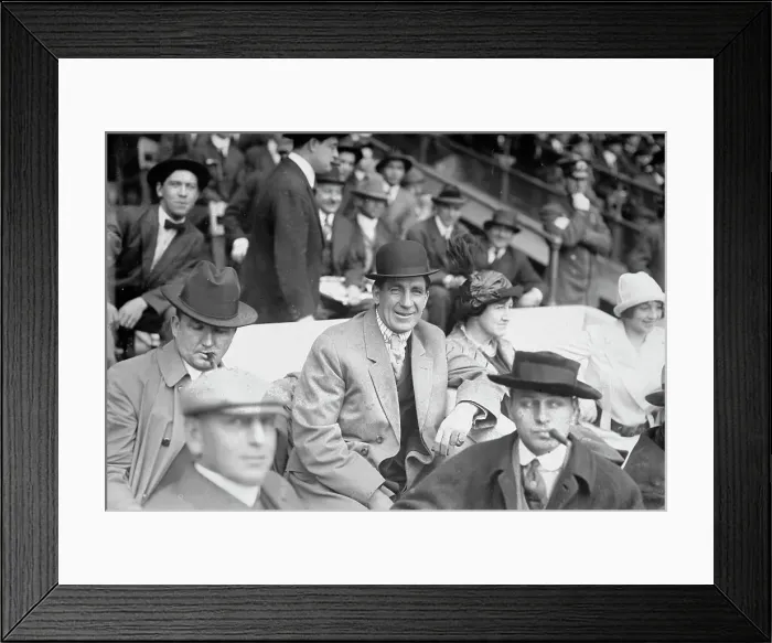 Framed Print : Jim Corbett & Mrs. Marquard, 1913. Creator: Bain News Service Framed Print : Jim Corbett & Mrs. Marquard, 1913. Creator: Bain News Service