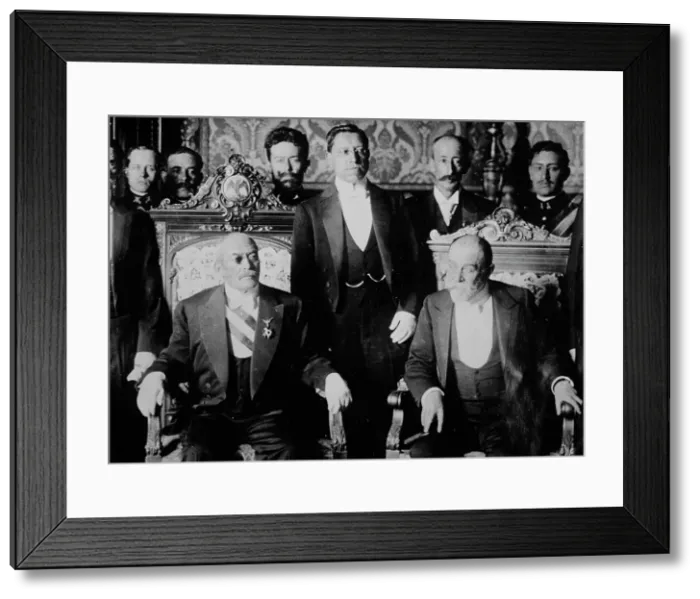 Framed Print : Huerta & Gamboa, between c1910 and c1915. Creator: Bain News Service Framed Print : Huerta & Gamboa, between c1910 and c1915. Creator: Bain News Service