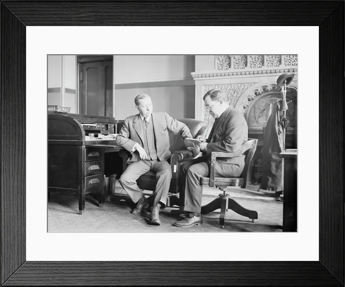 Framed Print : Governor Glynn and Frank Tierney, 1913. Creator: Bain News Service Framed Print : Governor Glynn and Frank Tierney, 1913. Creator: Bain News Service