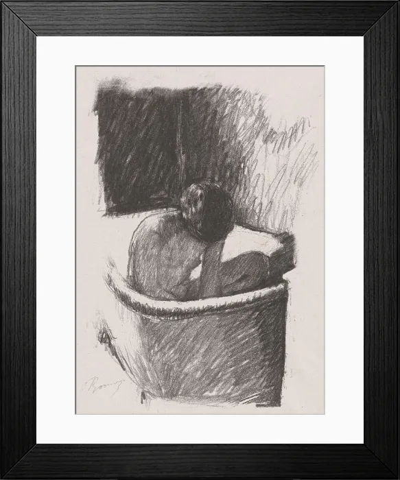 Framed Print : Le Bain (The bath), c.1925. Creator: Pierre Bonnard Framed Print : Le Bain (The bath), c.1925. Creator: Pierre Bonnard
