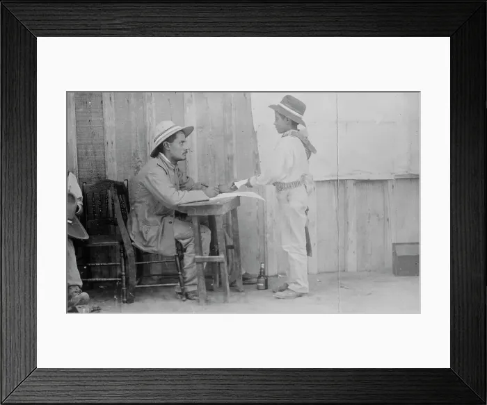 Framed Print : Mexican soldier -- 16 yrs. old, between c1910 and c1915. Creator: Bain News Service Framed Print : Mexican soldier -- 16 yrs. old, between c1910 and c1915. Creator: Bain News Service