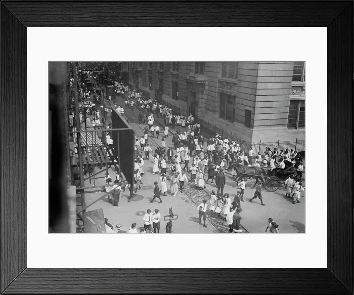 Framed Print : Opening of schools, between c1910 and c1915. Creator: Bain News Service Framed Print : Opening of schools, between c1910 and c1915. Creator: Bain News Service