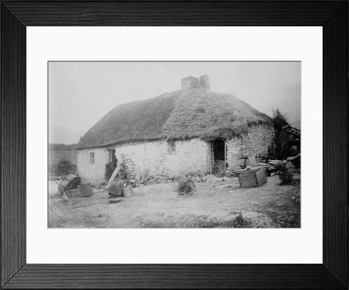 Framed Print : Peasant home -- Killarney, between c1910 and c1915. Creator: Bain News Service Framed Print : Peasant home -- Killarney, between c1910 and c1915. Creator: Bain News Service