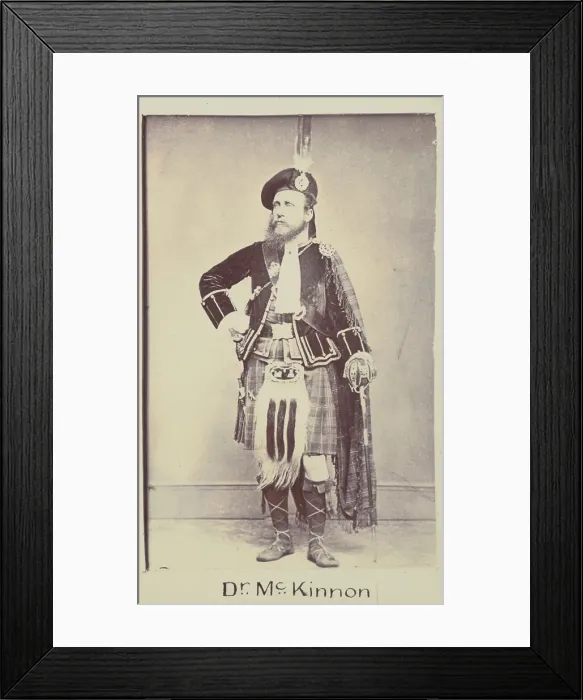 Framed Print : Dr. McKinnon, c.1900. Creator: William Francis Gordon Framed Print : Dr. McKinnon, c.1900. Creator: William Francis Gordon