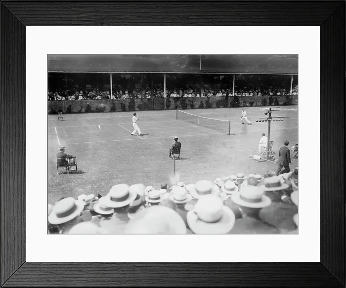 Framed Print : Tennis finals - Newport, 13, 1913. Creator: Bain News Service Framed Print : Tennis finals - Newport, 13, 1913. Creator: Bain News Service