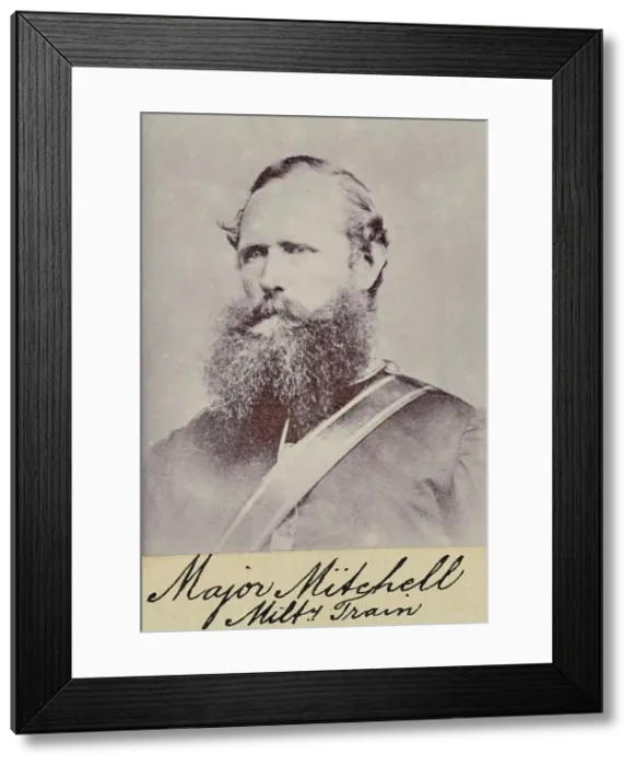 Framed Print : Thomas Witchell (Brevet Major, Military Train), c.1900. Creator: William Francis Gordon Framed Print : Thomas Witchell (Brevet Major, Military Train), c.1900. Creator: William Francis Gordon