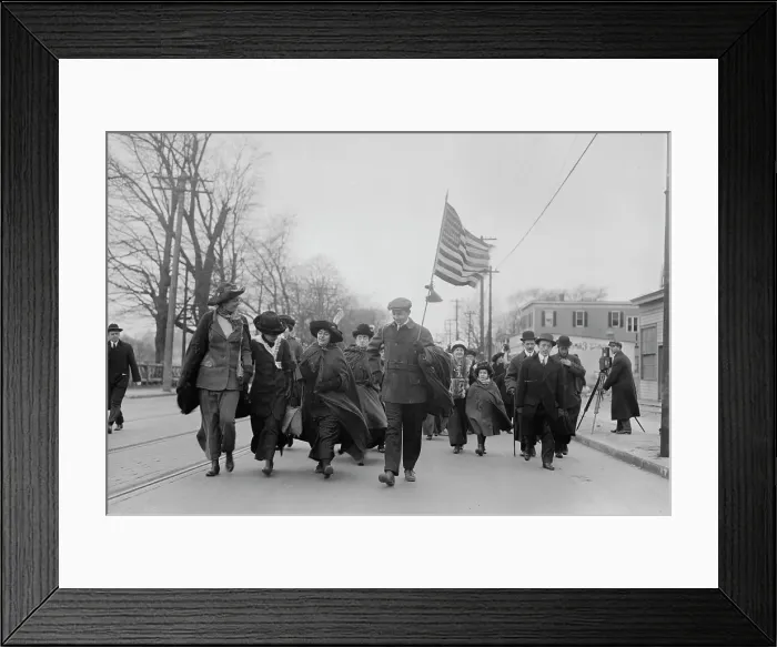 Framed Print : On to Albany -- Jones Army 1 / 1 / 14, 1914. Creator: Bain News Service Framed Print : On to Albany -- Jones Army 1 / 1 / 14, 1914. Creator: Bain News Service