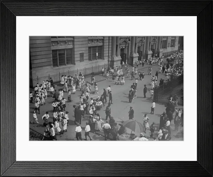 Framed Print : Opening of schools - N.Y. - 9 / 8 / 13, 1913. Creator: Bain News Service Framed Print : Opening of schools - N.Y. - 9 / 8 / 13, 1913. Creator: Bain News Service