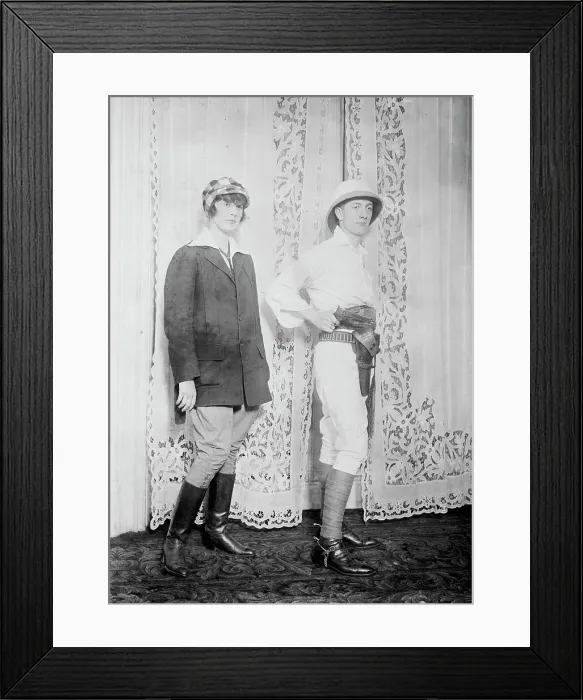 Framed Print : Nancy Dixon and Arthur Sullivan, between c1910 and c1915. Creator: Bain News Service Framed Print : Nancy Dixon and Arthur Sullivan, between c1910 and c1915. Creator: Bain News Service