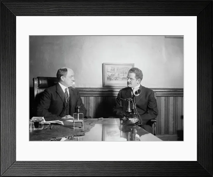 Framed Print : Robert Adamson and Jos. Johnson, between c1910 and c1915. Creator: Bain News Service Framed Print : Robert Adamson and Jos. Johnson, between c1910 and c1915. Creator: Bain News Service