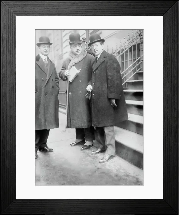 Framed Print : Ralph Edmunds, Serge Diaghileff, John Brown, [1911?]. Creator: Bain News Service