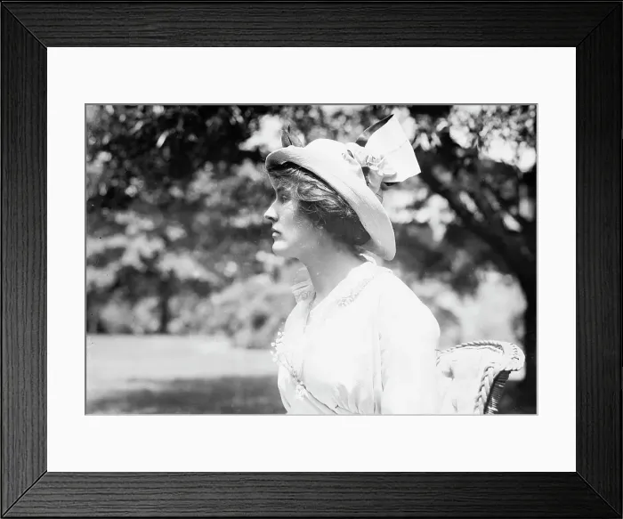 Framed Print : (Miss Edison) Mrs. John E. Sloane, 1914. Creator: Bain News Service Framed Print : (Miss Edison) Mrs. John E. Sloane, 1914. Creator: Bain News Service