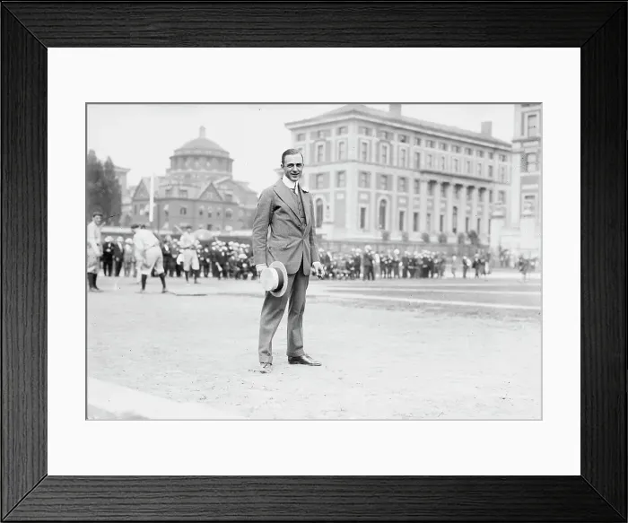 Framed Print : Coach Lush, Columbia, 1914. Creator: Bain News Service Framed Print : Coach Lush, Columbia, 1914. Creator: Bain News Service