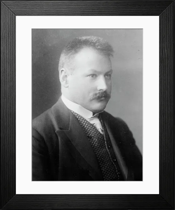 Framed Print : Dr. Emil Abderhalden, between c1910 and c1915. Creator: Bain News Service Framed Print : Dr. Emil Abderhalden, between c1910 and c1915. Creator: Bain News Service