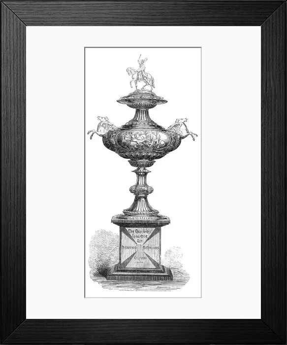 Framed Print : The Crusaders Challenge Cup for the Colombo Races, 1869. Creator: Unknown Framed Print : The Crusaders Challenge Cup for the Colombo Races, 1869. Creator: Unknown