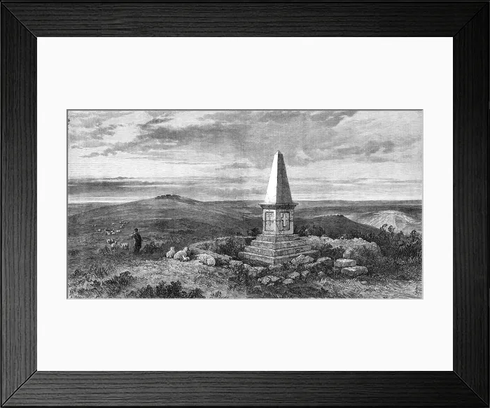 Framed Print : The Crimea Revisited: the Battle-Field of Inkerman, 1869. Creator: Unknown Framed Print : The Crimea Revisited: the Battle-Field of Inkerman, 1869. Creator: Unknown