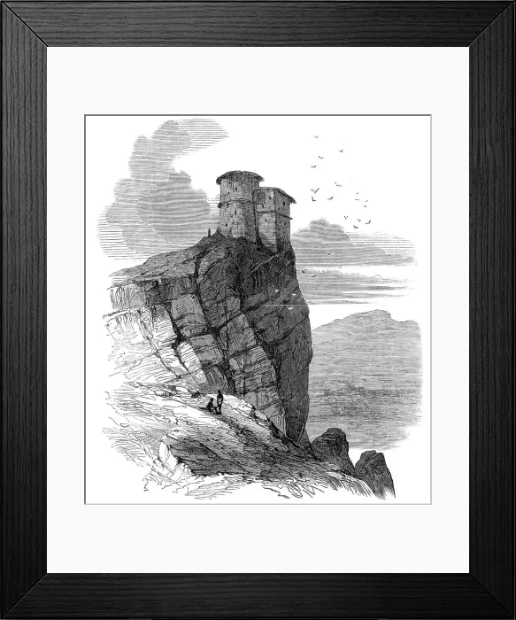 Framed Print : The Expedition to Abyssinia: castle between Mai Wahiz and Ad Abaga, 1868. Creator: Unknown Framed Print : The Expedition to Abyssinia: castle between Mai Wahiz and Ad Abaga, 1868. Creator: Unknown