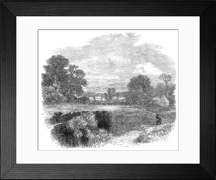 Framed Print : The Outbreak in Jamaica: Maroon Town, Blue Mountains, 1865. Creator: Unknown Framed Print : The Outbreak in Jamaica: Maroon Town, Blue Mountains, 1865. Creator: Unknown