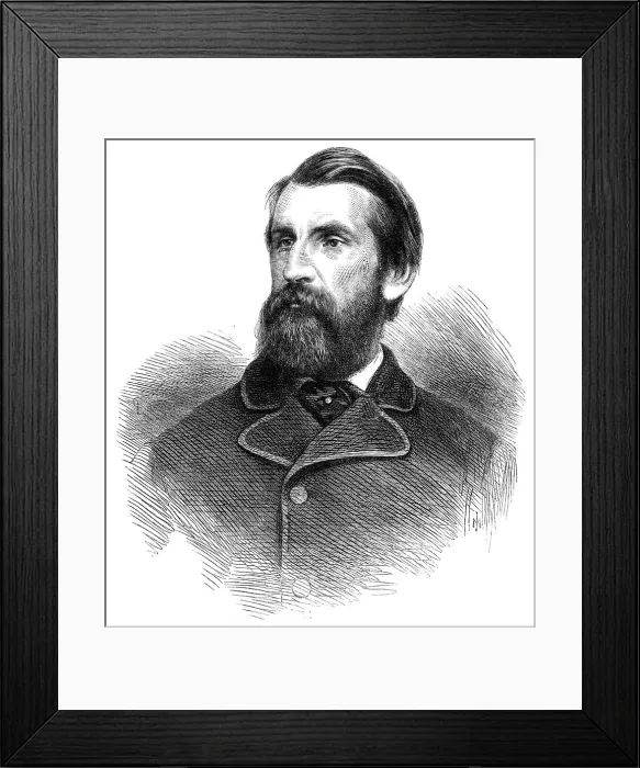 Framed Print : The Hon. A. Oakley Hall, Mayor of New York, 1869. Creator: Unknown Framed Print : The Hon. A. Oakley Hall, Mayor of New York, 1869. Creator: Unknown